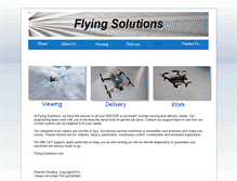 Tablet Screenshot of flying-solutions.com